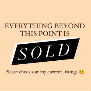 THANK YOU FOR SHOPPING MY CLOSET!